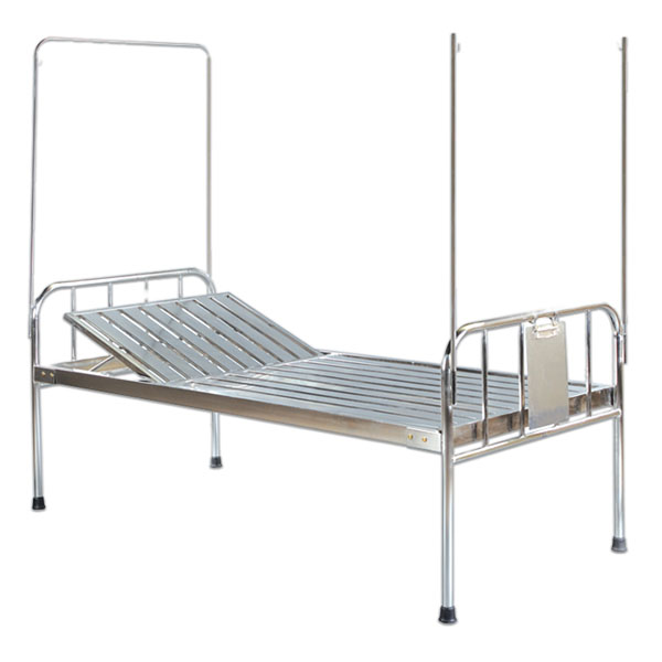 Giường y tế inox kèm cọc truyền sơ cấp cứu